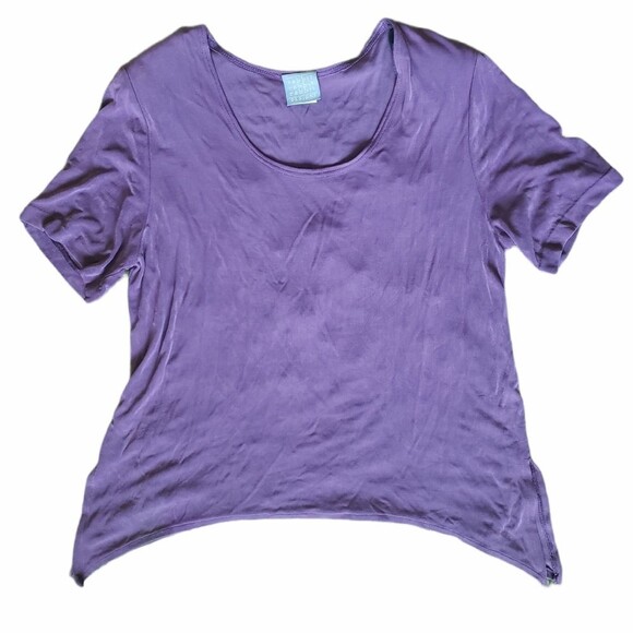 Rabbit Rabbit Rabbit Designs Purple Bemberg Top - Picture 7 of 11